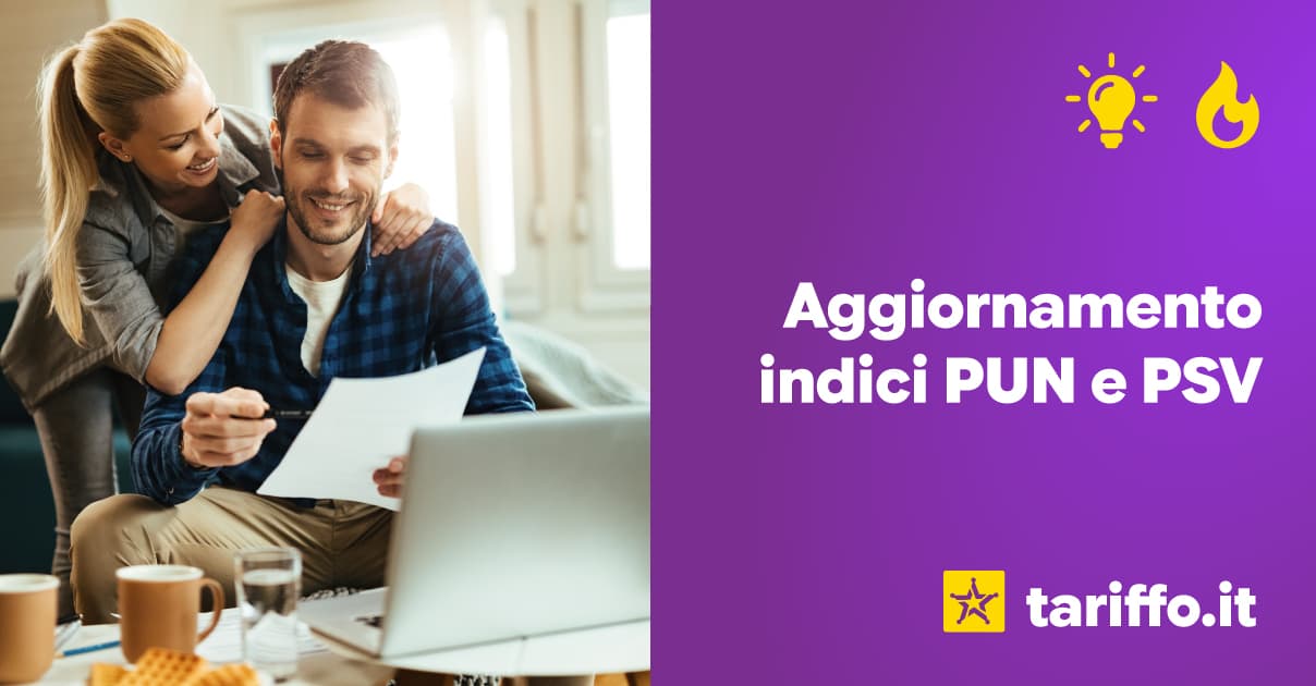 Copertina: PUN luce e PSV gas oggi, venerdì 7 agosto 2026: valori aggiornati