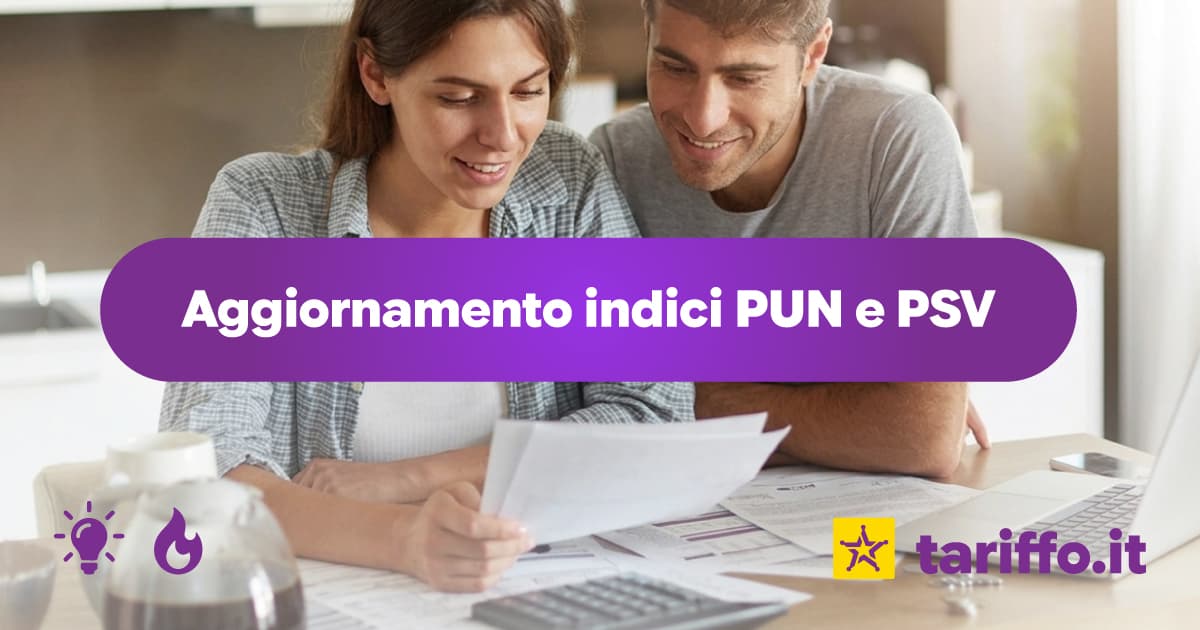 Copertina: PUN luce e PSV gas oggi, venerdì 31 luglio 2026: valori aggiornati